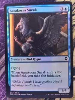Aarakocra Sneak 54 Commander Legends: Baldur's Gate Magic: The Gathering Foil LP - Image 1