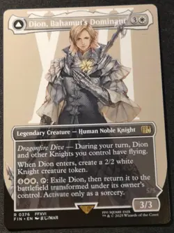 Dion, Bahamut's Dominant - Borderless - FIN - MTG - EN - NM - 0376 - Image 1
