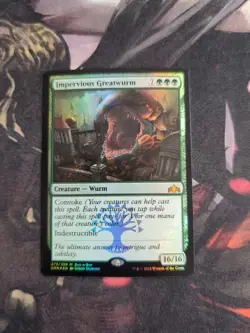 MTG - GRN - Impervious Greatwurm (Buy-A-Box) Near Mint Foil #273 - Image 1