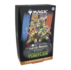 MTG Teenage Mutant Ninja Turtles TURTLE POWER COMMANDER DECK NEW SEALED - Image 1