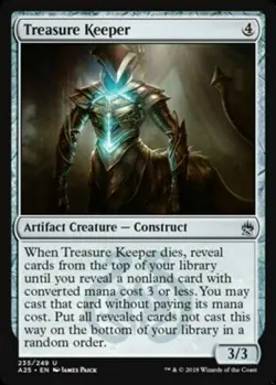 X4 Treasure Keeper Masters 25 LP/NM MTG Magic the Gathering DNA GAMES - Image 1