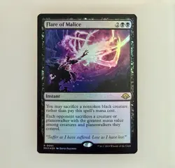 Magic the Gathering: Flare of Malice Modern Horizons 3 Foil NM - Image 1