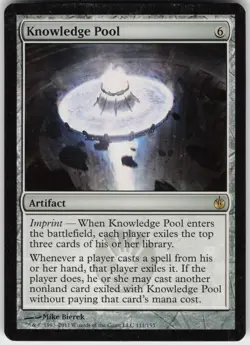 Knowledge Pool Mirrodin Besieged Rare Magic: The Gathering LP - Image 1