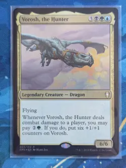 MTG Vorosh, the Hunter FOIL - NM - Commander Anthology Vol 2 - Image 1