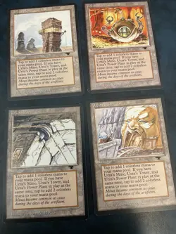 Urza's Mine Antiquities MTG - Full Playset - ONE OF EACH ART - LP - Image 1