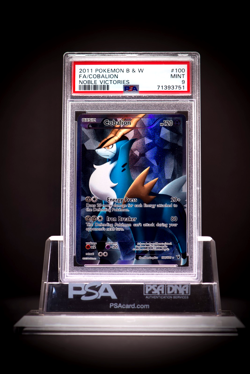 2011 Pokemon Black & White Noble Victories #100 Cobalion PSA 9 MINT - Image 1