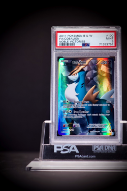 2011 Pokemon Black & White Noble Victories #100 Cobalion PSA 9 MINT - Image 2