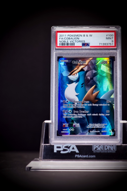 2011 Pokemon Black & White Noble Victories #100 Cobalion PSA 9 MINT - Image 3