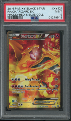 Pokemon Charizard EX #XY121 Promo PSA 9 MINT - Image 1