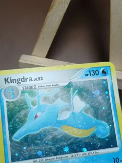 SWIRL HP 2008 Kingdra 7/146 Legends Awakened Holo Rare Swirl Pokemon TCG Card - Image 5