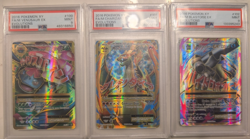 2016 POKEMON EVOULTIONS FA/M VENUSAUR EX FA/M CHARIZARD FA/M BLASTOISE EX PSA 9 - Image 1