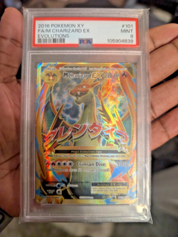 2016 POKEMON EVOULTIONS FA/M VENUSAUR EX FA/M CHARIZARD FA/M BLASTOISE EX PSA 9 - Image 4