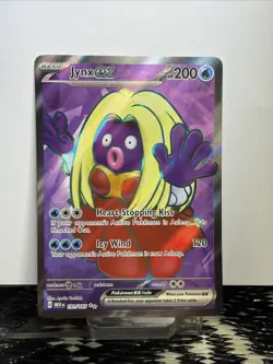 Pokemon Jynx EX TCG Scarlet & Violet Holo Ultra Rare Card 191/165 - Image 1