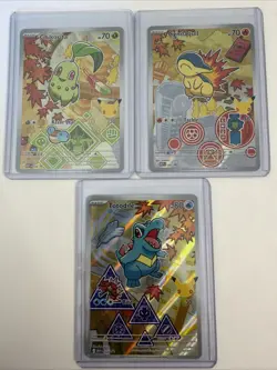 Pokemon TCG: First Partner Illustration Collection Series 2 - JOHTO GEN 2 set - Image 1