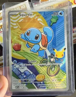 2026 POKEMON FIRST PARTNER ILLUSTRATION COLLECTION SERIES 1 SQUIRTLE MINT - Image 1