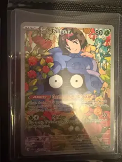Erika's Tangela 218/217: Ascended Hero’s Illustration Rare Full Art. NM Pokemon - Image 1