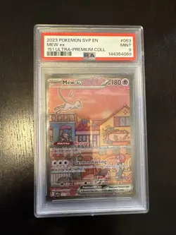 2023 POKEMON SVP EN-SV 151 ULTRA PREMIUM COLLECTION MEW EX #053 PSA 9 Mint - Image 1