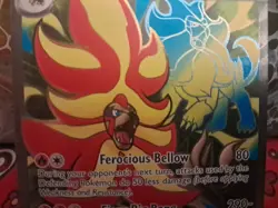 Pokemon Mega Pyroar ex 099/086 Chaos Rising Ultra Rare Holo - Image 4