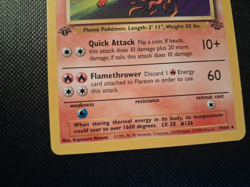 Pokemon Flareon 19/64 Jungle 1st Edition Card. Excellent Condition - Image 3