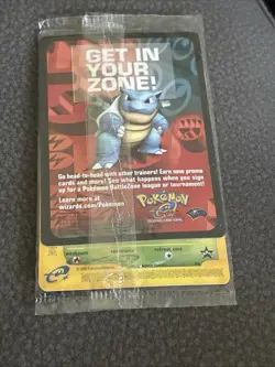 Sealed Pokemon TCG Celebi #50 "4 Ever" Stamped Black Star Promo WoTC Vintage - Image 1