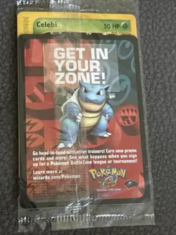 Sealed Pokemon TCG Celebi #50 "4 Ever" Stamped Black Star Promo WoTC Vintage - Image 3
