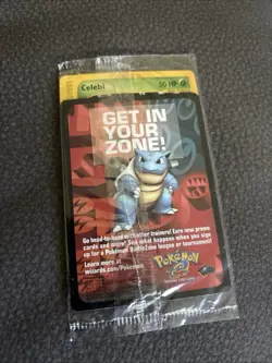 Sealed Pokemon TCG Celebi #50 "4 Ever" Stamped Black Star Promo WoTC Vintage - Image 4
