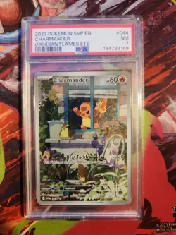 Pokemon Charmander Obsidian Flames Promo #044 NM PSA 7 - Image 1