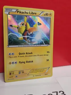 Pikachu Libre (30 30/30 Holo XY Trainer Kit: Pikachu Libre Pokemon Holo - Image 1