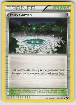 Fairy Garden 117/146 Uncommon XY Pokemon Lightly Played - Image 1