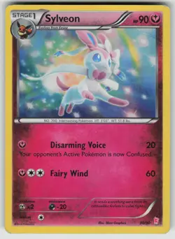 Sylveon (#30 30/30 Holo Common XY Trainer Kit: Sylveon & Noivern Pokemon MP - Image 1