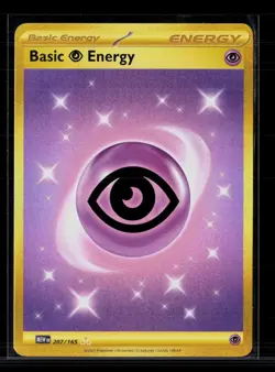 Pokemon 2023 Scarlet & Violet 151 Basic Psychic Energy HR #207/165 - Image 1