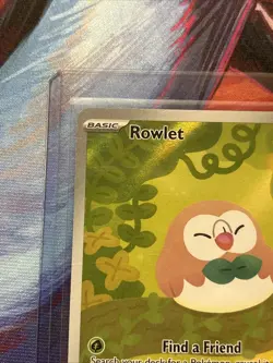 Pokemon TCG- Rowlet 090/088 - Illustration Rare - Perfect Order - Image 3