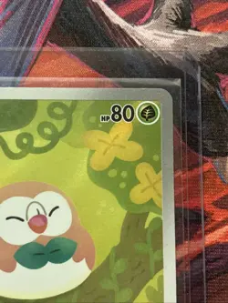 Pokemon TCG- Rowlet 090/088 - Illustration Rare - Perfect Order - Image 4