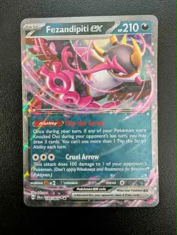 Fezandipity ex - 038/064 - Shrouded Fable - Pokemon TCG - NM - Image 1