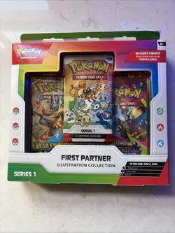 Pokemon First Partner Series 1 Illustration Collection - Image 1
