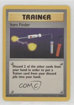 Item Finder Pokemon Base Set #74 1999 - Image 1
