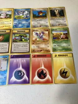 Japanese Pokemon TCG Lot Neo Genesis Gilgar Shuckle Marill Piloswine Noctowl 90s - Image 3