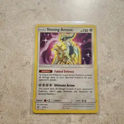 2017 Pokemon SHINING ARCEUS #57/73 Shining Legends - Holo Rare English - Image 1