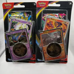 Pokemon Mega Evolution Chaos Rising Checklane Blister Lot 2 New Sealed - Image 1