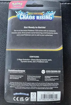 Checklane Blister Chaos Rising ME04 Pokemon TCG Flygon 820650853319 - Image 2