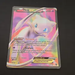 The Pokemon Company Mew EX 120/124 Dragons Exalted Ultra Rare Full Art Holo - Image 1