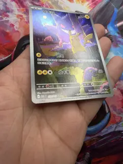 Pokemon TCG S-Chinese Pikachu Gengar 172/151 AR 151C PACK FRESH MINT - Image 3