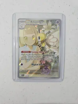 The Pokemon Company Lillie's Ribombee 164/159 Sv09 Holo Full Art IR ENG - Image 1