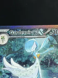 GARDEVOIR EX 233/091 SPECIAL ILLUSTRATION RARE PALDEAN FATES POKEMON NEAR MINT - Image 5