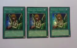 Playset: 3x Graceful Charity SDP-040 (Super Rare, Unlimited, 2 MP 1 Creased) - Image 1