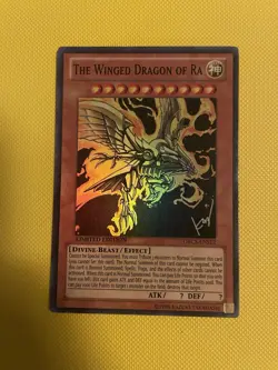 The Winged Dragon of Ra ORCS-ENSE2 Order of Chaos Yugioh LP - Image 1