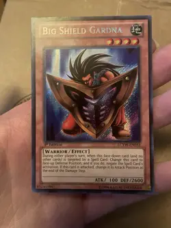 LCYW-EN032 Big Shield Gardna Secret Rare 1st Edition NM Yugioh - Image 1