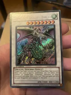 Dragunity Knight - Barcha HA04-EN059 Yugioh Secret rare 1st ed NM - Image 1