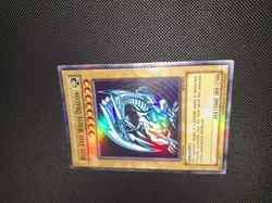 2002 Yugioh SDK-001 Blue-Eyes White Dragon Ultra Rare 1st Edition Near Mint (AE) - Image 4