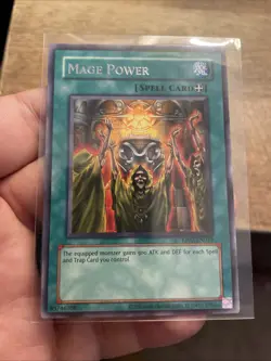 Yugioh Mage Power RP02-EN039 Retro Pack 2 Unlimited NM +Bonus FREE SHIPPING! - Image 2